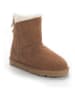 NICEBAY Leren winterboots "Lotzone" lichtbruin