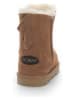 NICEBAY Leder-Winterboots "Lotzone" in Hellbraun