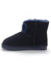 NICEBAY Leren winterboots "Lusta" donkerblauw