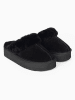 NICEBAY Wełniane kapcie "Emila" w kolorze czarnym