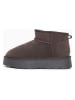 NICEBAY Leren winterboots "Mina" bruin