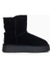 NICEBAY Leder-Winterboots "Sheeba" in Schwarz
