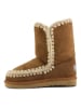 Mou Leder-Winterstiefel in Hellbraun