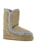 Mou Leren winterlaarzen beige