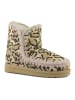 Mou Leren winterboots beige
