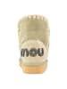 Mou Leren winterboots groen/beige