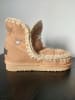 Mou Leren winterboots beige