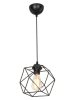 Opviq Hanglamp zwart - (H)70 x Ø 18 cm