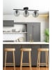 Opviq Lampa sufitowa w kolorze czarno-szarym - 56 x 20 cm