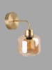 Opviq Wandleuchte in Gold - (H)28 x Ø 15 cm 