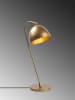 Opviq Tischleuchte in Gold - (H)54 x Ø 18 cm