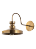 Opviq Wandlamp "Berceste" goudkleurig - (B)22 x (H)23 cm
