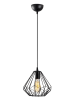 Opviq Hanglamp "Diamond" zwart - Ø 23 cm