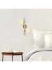 Opviq Wandlamp goudkleurig - (B)26 x (H)40 cm