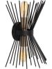 Opviq Wandleuchte in Schwarz - (B)23 x (H)33 cm