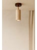 Opviq Deckenleuchte in Beige/ Braun - Ø 10 cm 