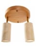 Opviq Deckenleuchte in Beige/ Hellbraun - Ø 20 cm 