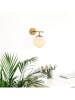 Opviq Wandlamp goudkleurig - (B)24 x (H)24 cm