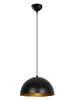Opviq Hanglamp "Sivani" zwart/goudkleurig - Ø 30 cm