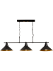 Opviq Hanglamp "Sivani" zwart - (B)108 x (D)24 cm