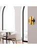 Opviq Wandleuchte in Gold/ Schwarz - (B)17 x (H)30 x (T)13 cm