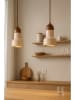 Opviq Hanglamp beige/bruin - (H)150 x Ø 9 cm
