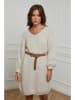 L'armoire de Suzette Strickkleid in Beige