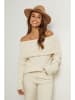L'armoire de Suzette Sweter w kolorze kremowym