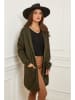 L'armoire de Suzette Kardigan w kolorze oliwkowym