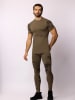 Spaio Koszulka termiczna "Tactical" w kolorze khaki