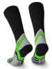 Spaio Podkolanówki narciarskie "Thermo-Evo 02" w kolorze czarno-zielonym
