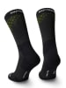 Spaio Skarpety trekkingowe "Fierce" w kolorze czarno-zielonym