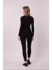 Spaio Legginsy termiczne "Merino" w kolorze czarnym