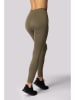 Spaio Legginsy termiczne "Alpha" w kolorze khaki