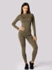 Spaio Legginsy termiczne "Alpha" w kolorze khaki