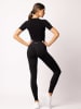 Spaio Legginsy sportowe "Adapt" w kolorze czarnym