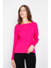 William de Faye Pullover in Fuchsia