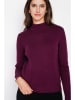 William de Faye Pullover in Pflaume