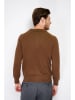 William de Faye Pullover in Braun