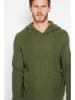 William de Faye Pullover in Khaki