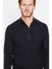 William de Faye Pullover in Schwarz