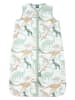 Jollein Babyschlafsack ''Dino'' in Weiß/ Grün/ Beige - 0,5 TOG