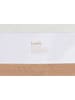 Jollein Bedlaken "Family" wit/lichtbruin - (L)100 x (B)75 cm
