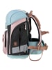 Lässig 7tlg. Schulranzen-Set "Unique" in Rosa/ Hellblau