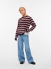 Vero Moda Girl Sweter "Doffy" w kolorze brązowo-jasnoróżowym