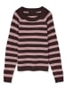 Vero Moda Girl Sweter "Doffy" w kolorze brązowo-jasnoróżowym