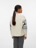 Vero Moda Girl Pullover "Santanordic" in Creme/ Schwarz/ Hellblau