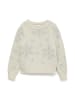 Vero Moda Girl Sweter "Newsnowyfrost" w kolorze kremowym