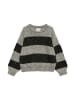 Vero Moda Girl Sweter "Sparkle" w kolorze szaro-czarnym