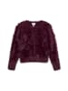 Vero Moda Girl Kardigan "Fluffy" w kolorze bordowym